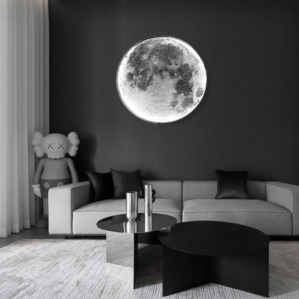 Junips | 3D LED Moon or Earth Ceiling or Wall Light
