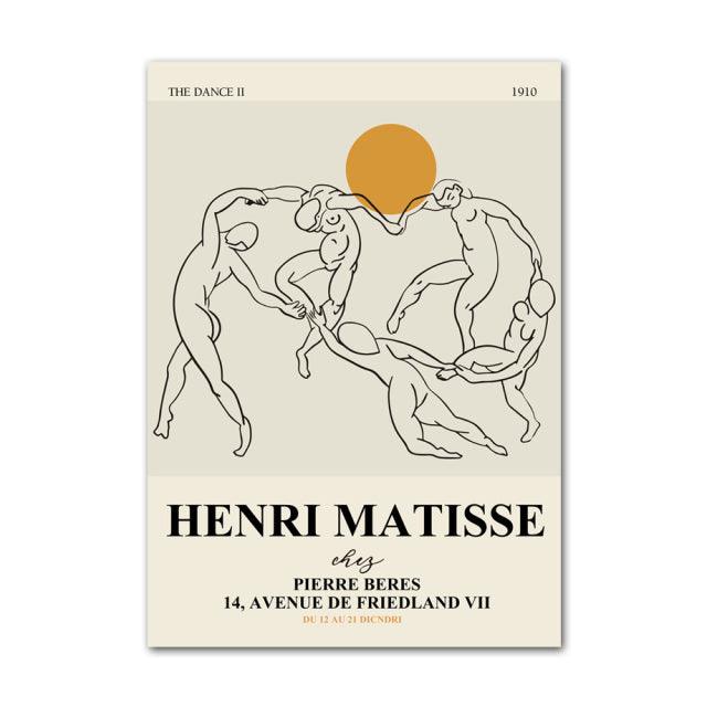 Junips | Henri Matisse Picasso Abstract Canvas