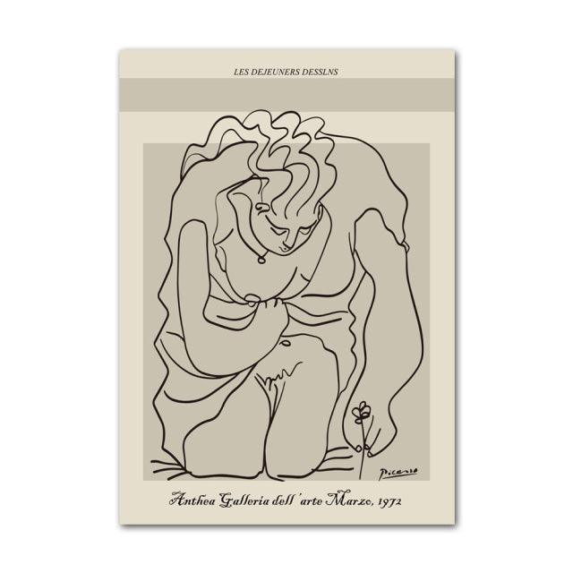 Junips | Henri Matisse Picasso Abstract Canvas