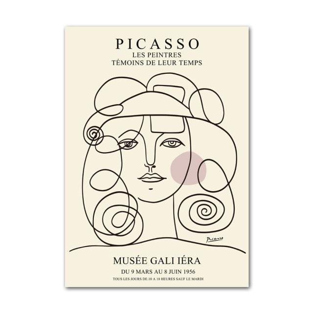 Junips | Henri Matisse Picasso Abstract Canvas