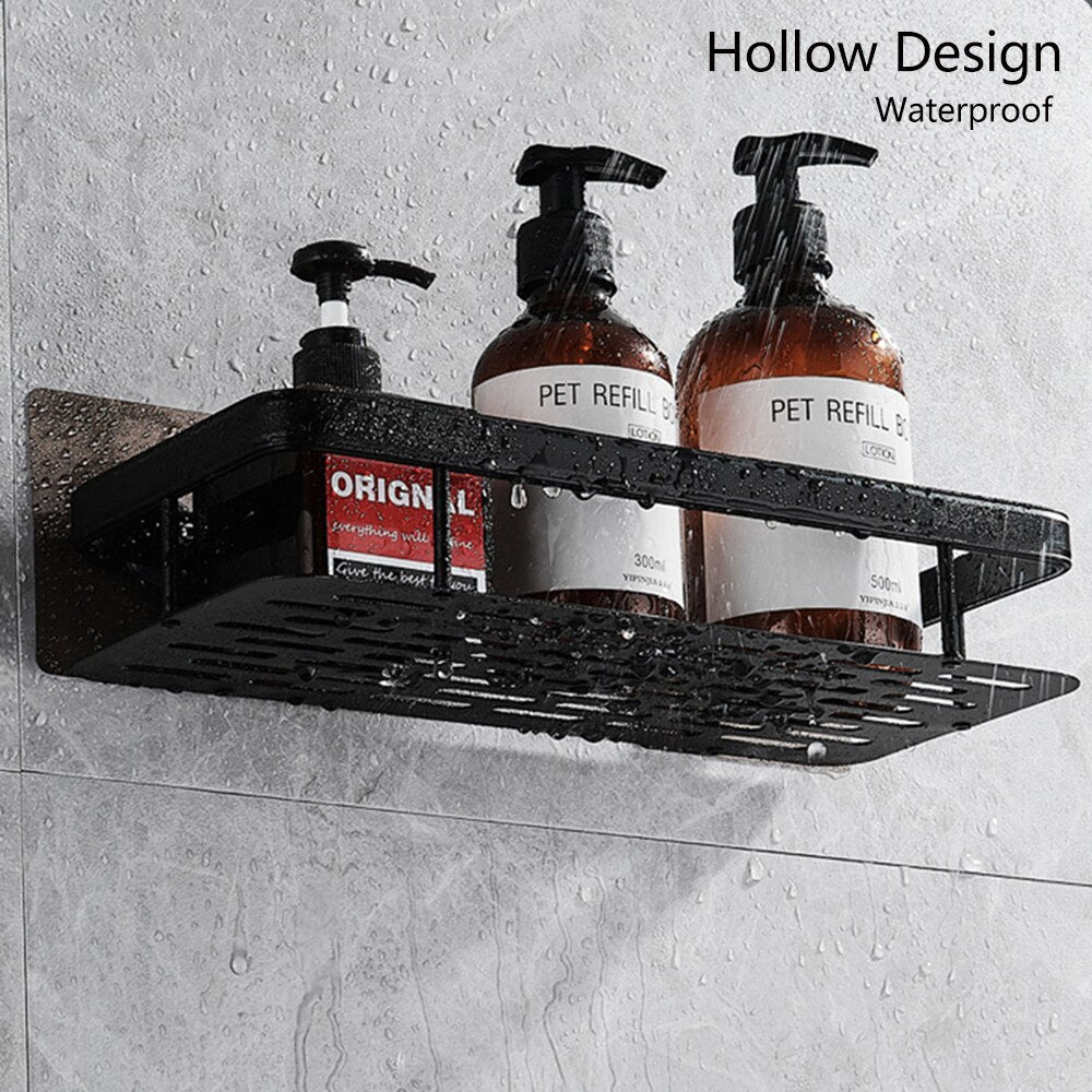 Junips | Metal Suction Cup Bathroom Shelves