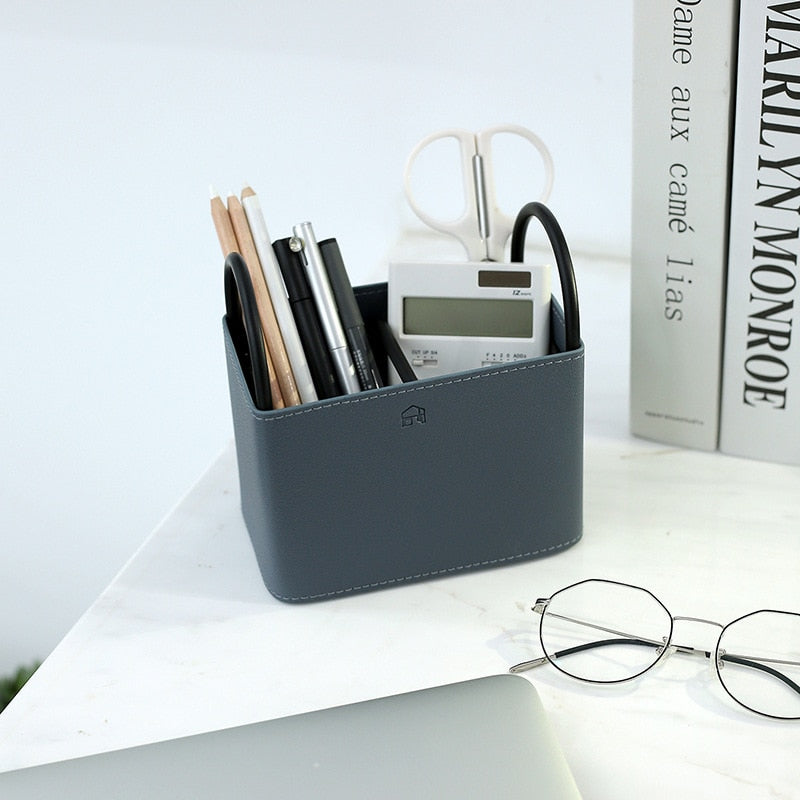 Junips | Oslo Leather Storage Basket