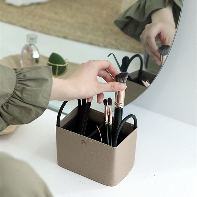Junips | Oslo Leather Storage Basket
