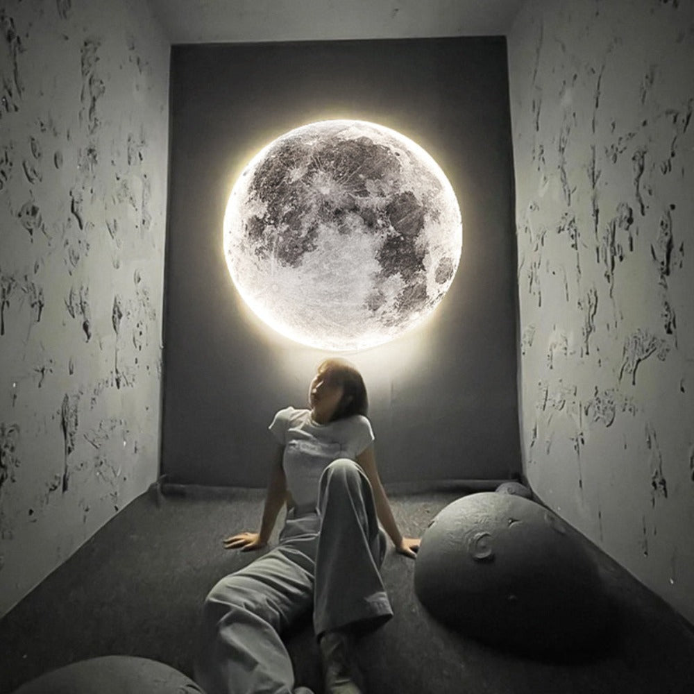 Junips | 3D LED Moon or Earth Ceiling or Wall Light
