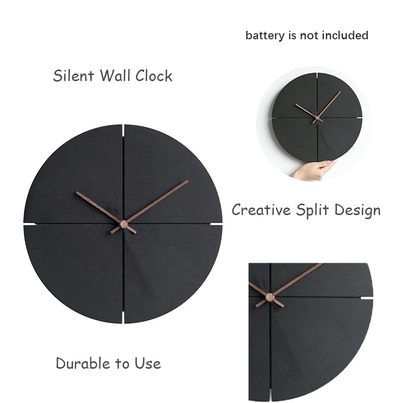 Junips | Elegant Nordic Minimalist Wooden Wall Clock