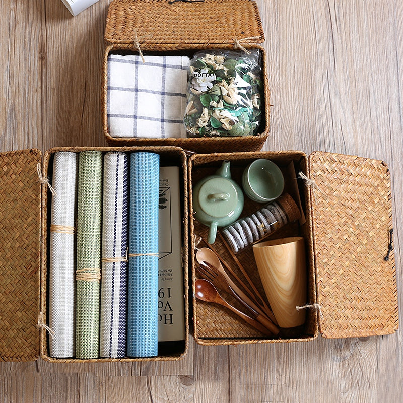 Junips | Handwoven Rattan Box