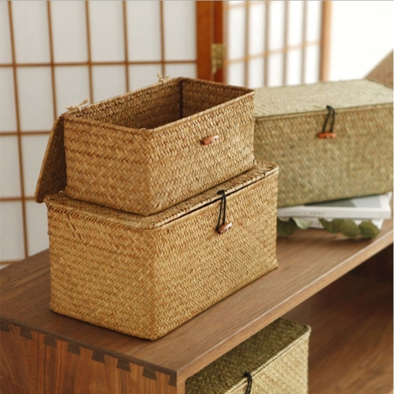 Junips | Handwoven Rattan Box