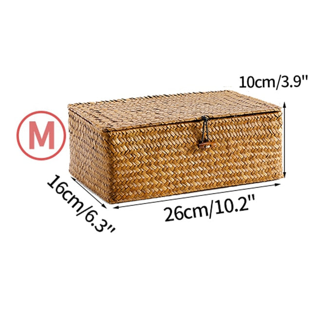 Junips | Handwoven Rattan Box