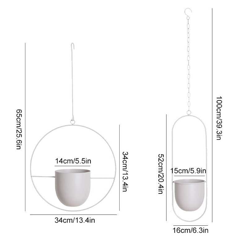 Junips | Frendorf Vivienne Hanging Plant Pot Holder made of Metal