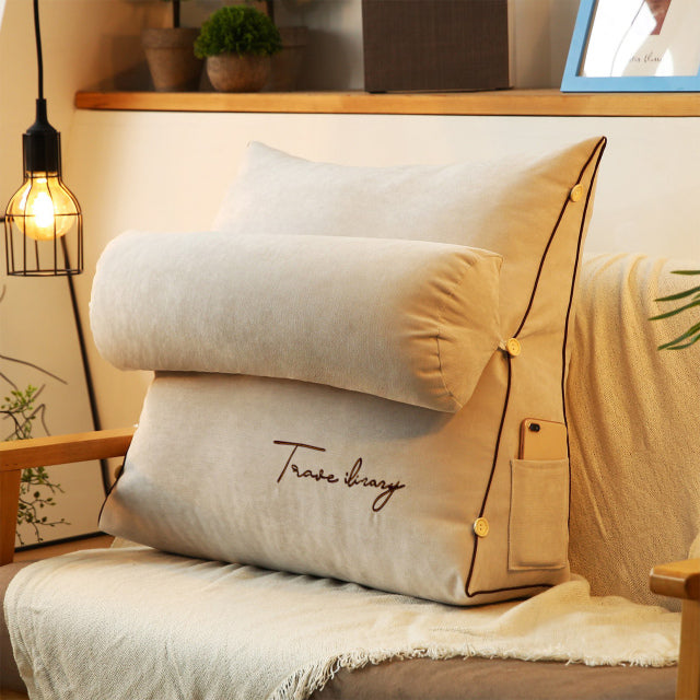 Junips | {CLEARANCE SALE} Luxurious reading cushion with backrest