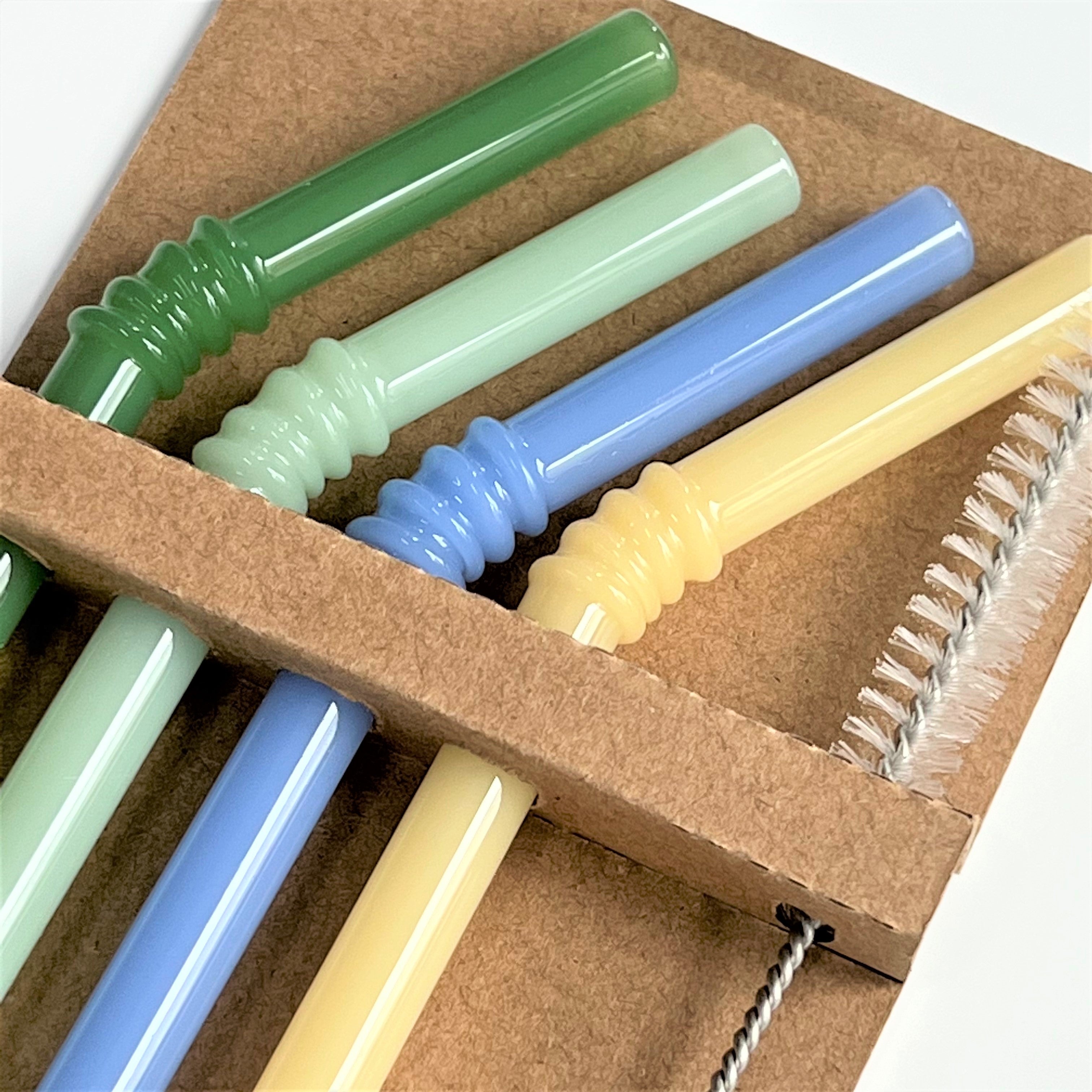 Junips | Glass straw - Set of 4