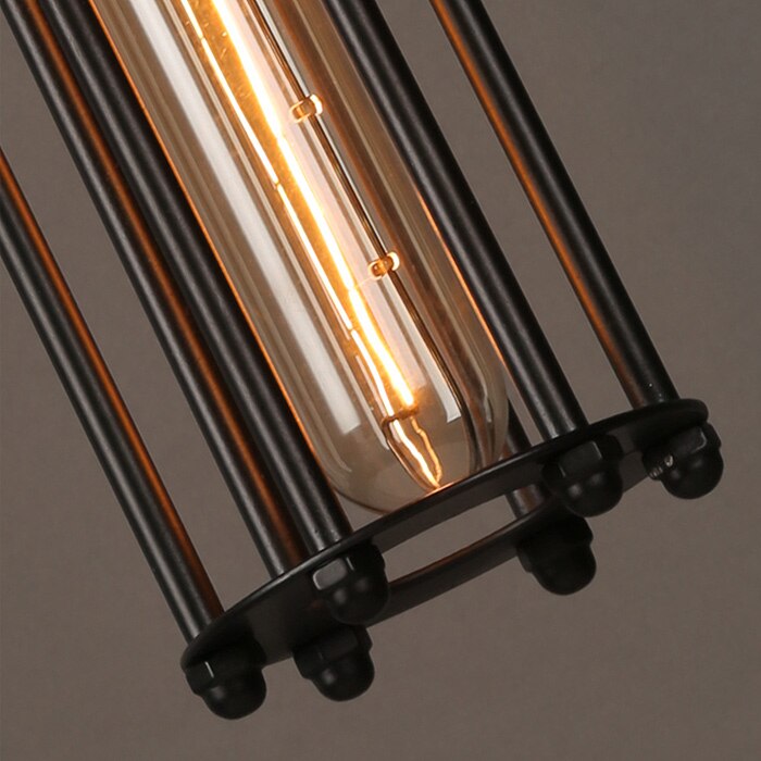 Junips | Pendant light in vintage country house style - Hanging lamp in iron cage style