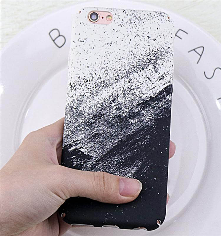 Junips | Classic Black White Graffiti Iphone Cases