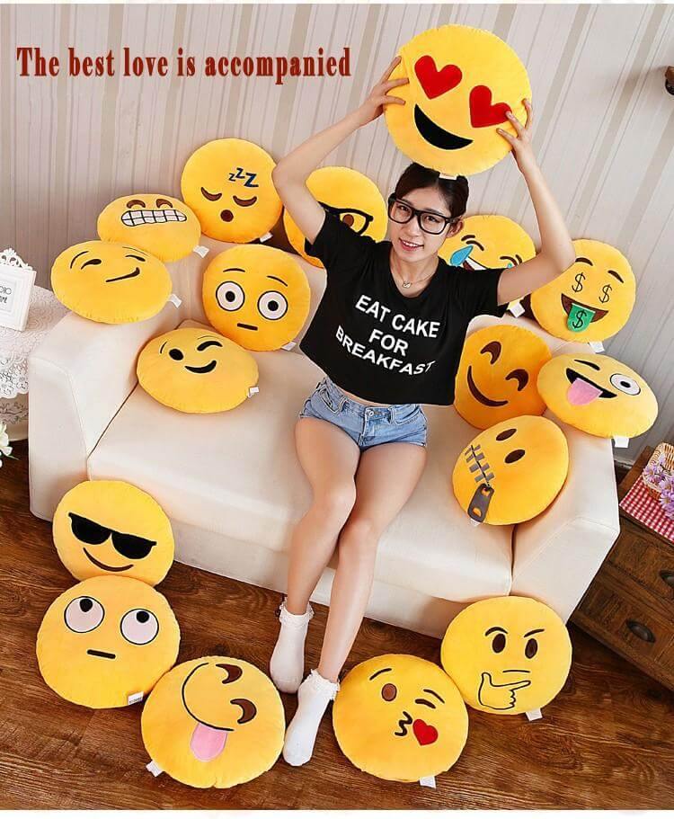 Junips | Complete Emoji Set Cushion