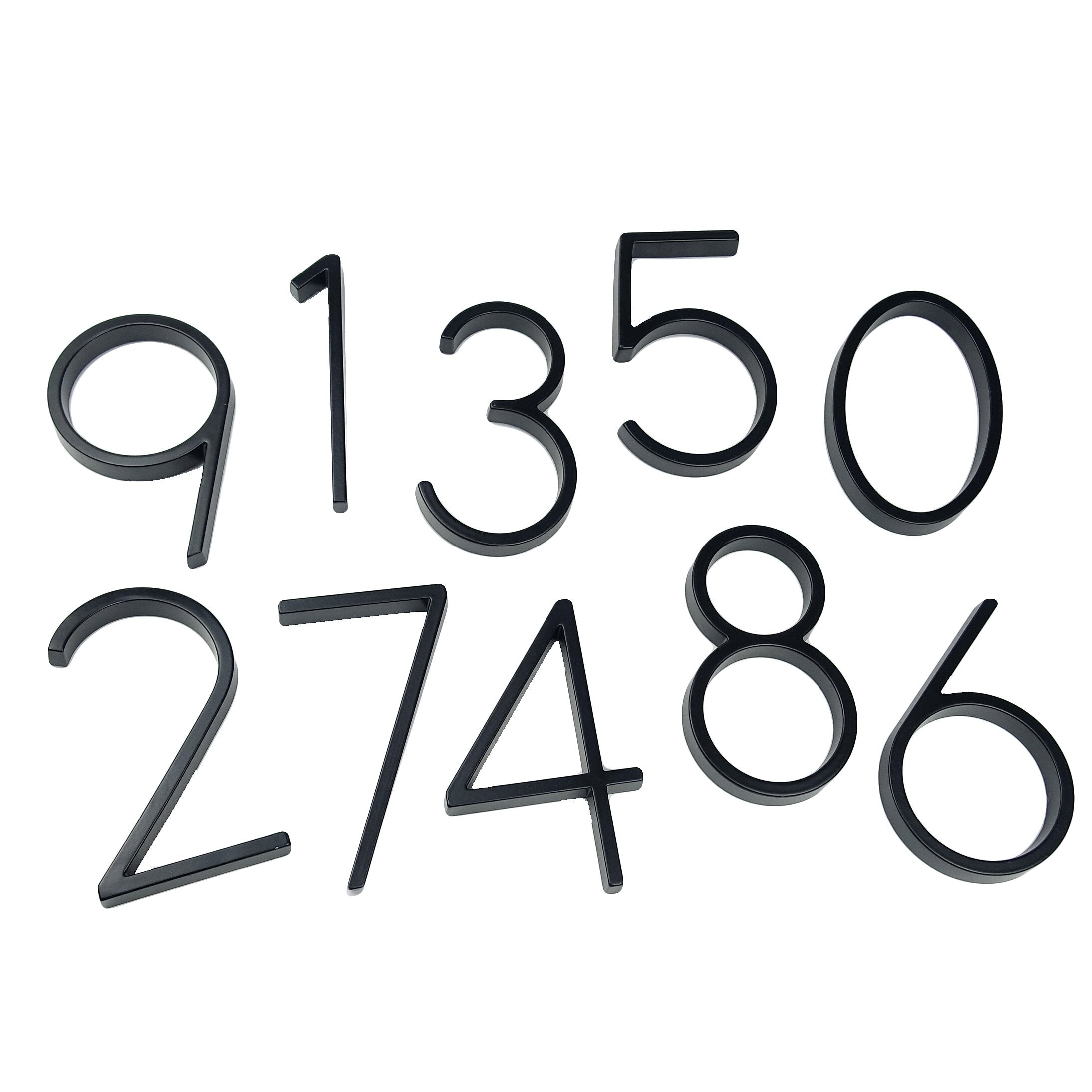 Junips | Hannah Black House Numbers
