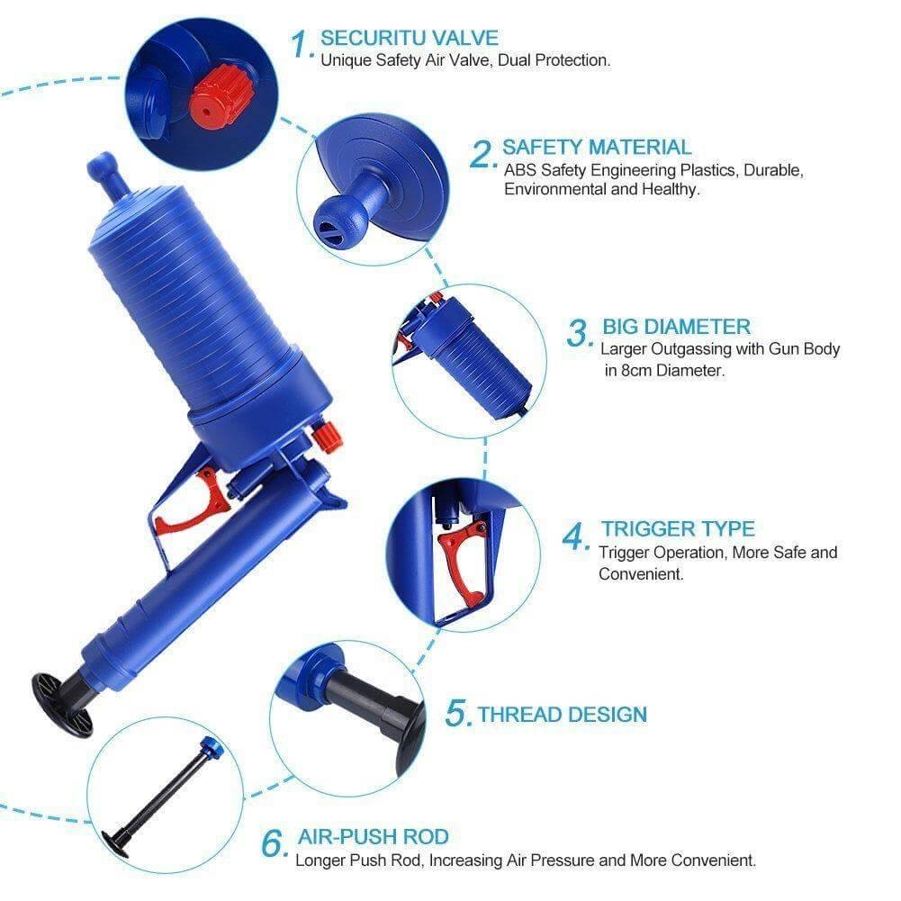 Junips | Air Pressure High Pressure Drain Cleaner
