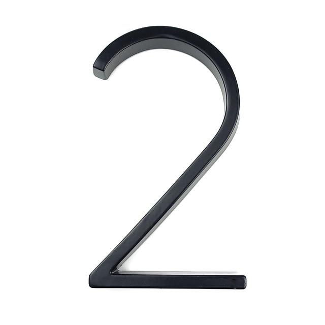 Junips | Hannah Black House Numbers