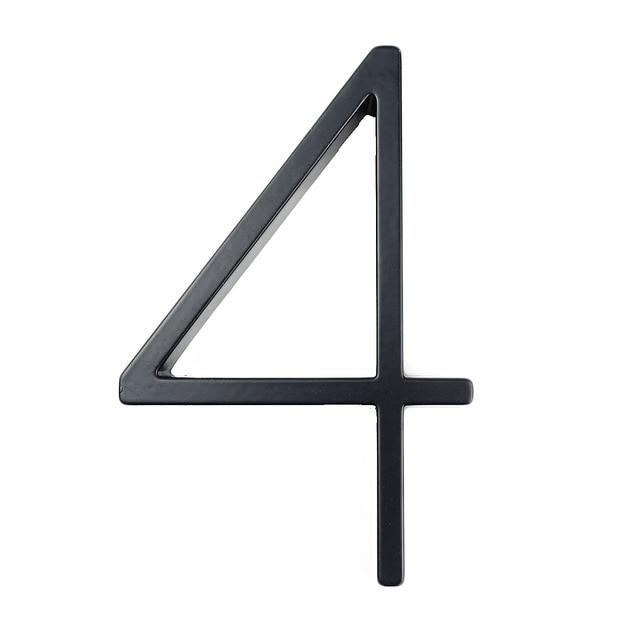 Junips | Hannah Black House Numbers