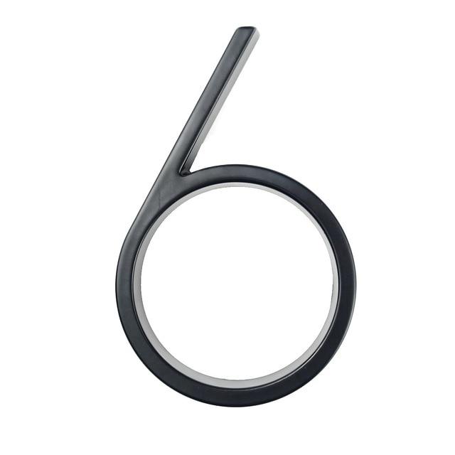 Junips | Hannah Black House Numbers