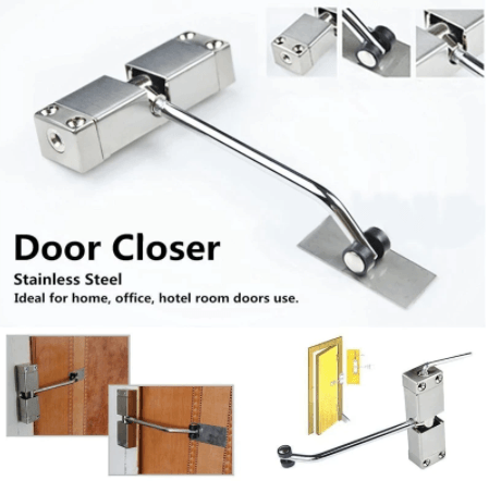 Junips | Adjustable Stainless Steel Automatic Door Hinge