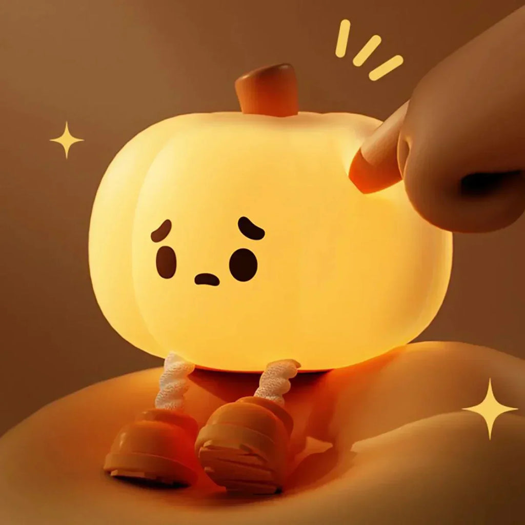 Junips | Pumpkinshape – Soothing pumpkin-shaped night light for relaxed children’s sleep