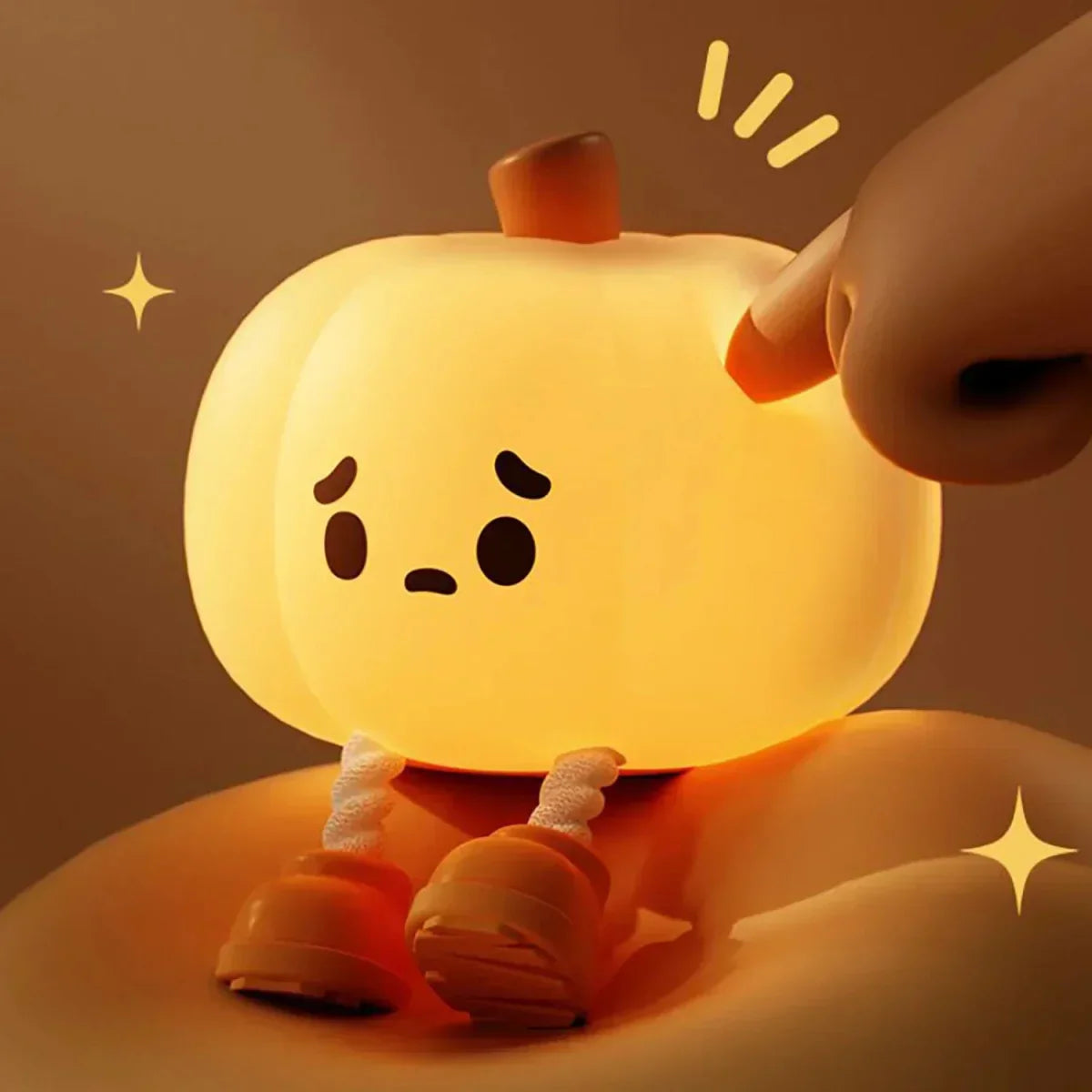 Junips | Pumpkinshape – Soothing pumpkin-shaped night light for relaxed children’s sleep