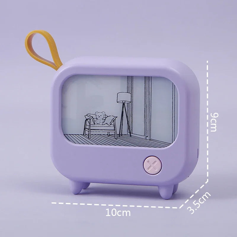 Junips | Mini TV Painting LED Night Light
