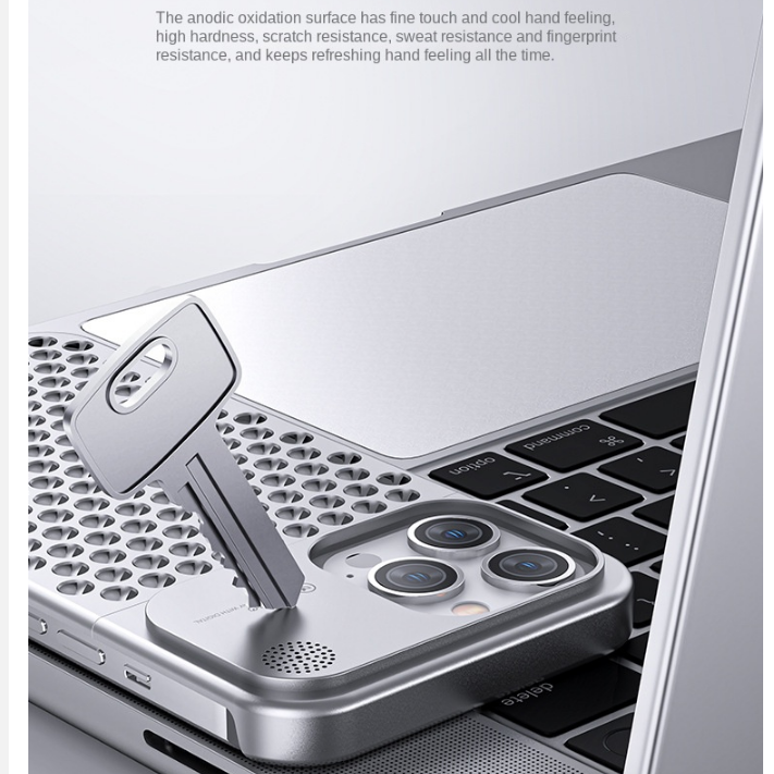Junips | Metal Vent Premium Aluminum Alloy iPhone Case