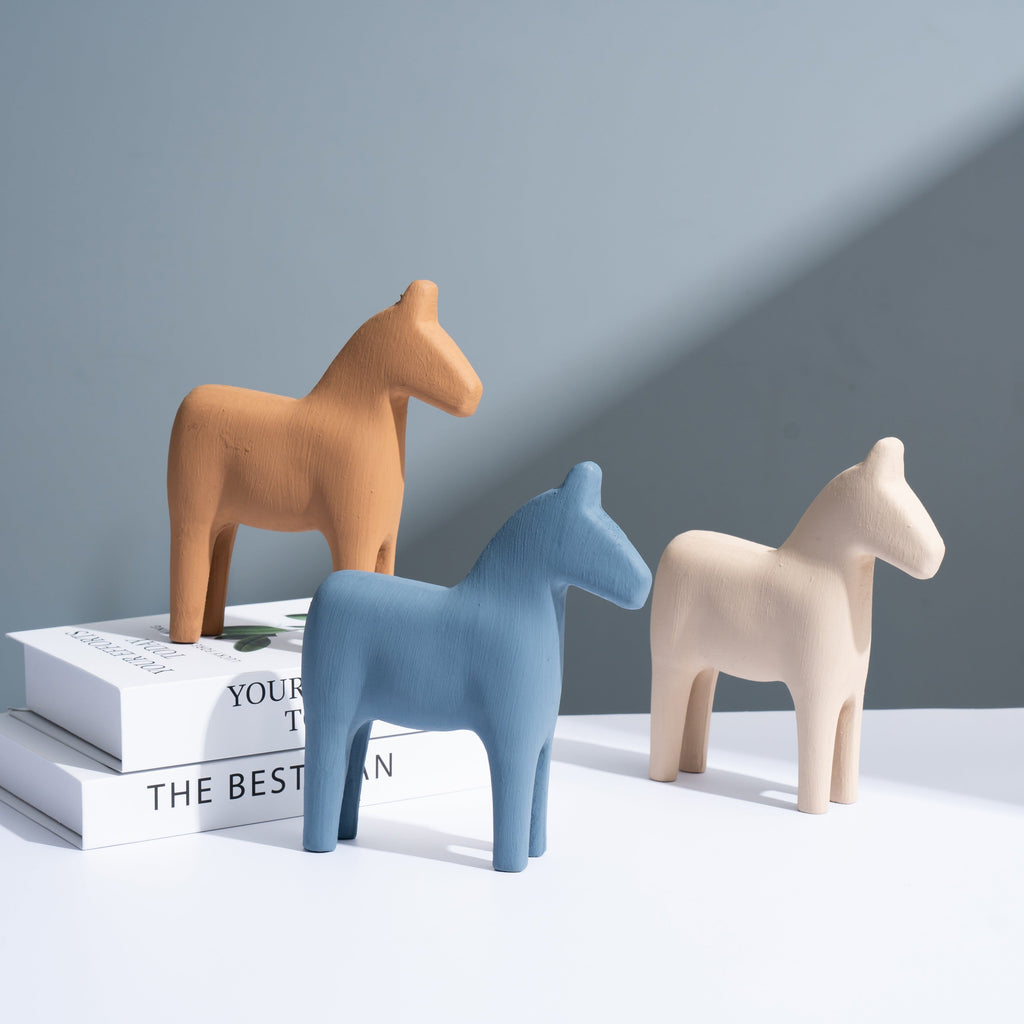 Junips | Resin creative Minimalism horse decoration ornaments
