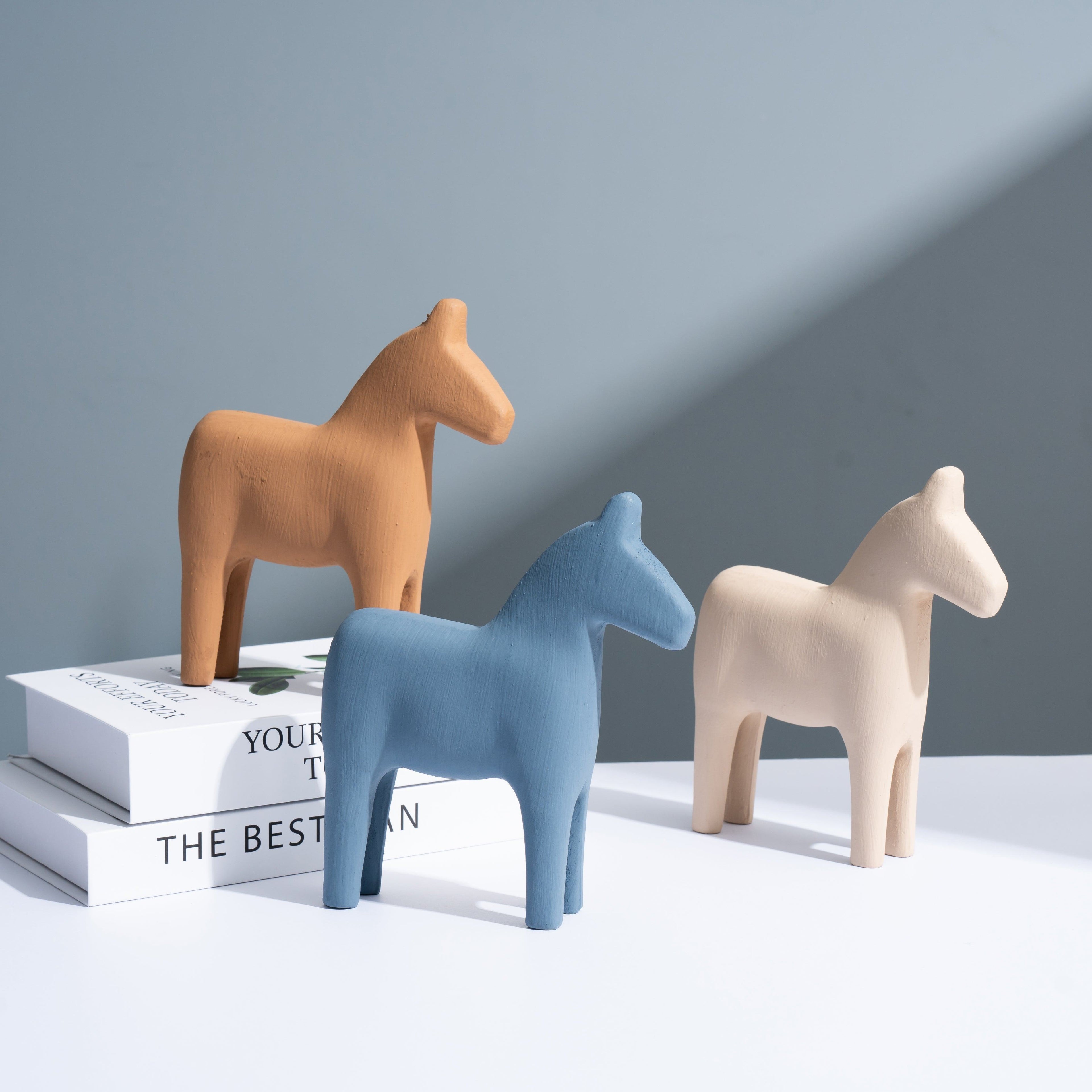 Junips | Resin creative Minimalism horse decoration ornaments