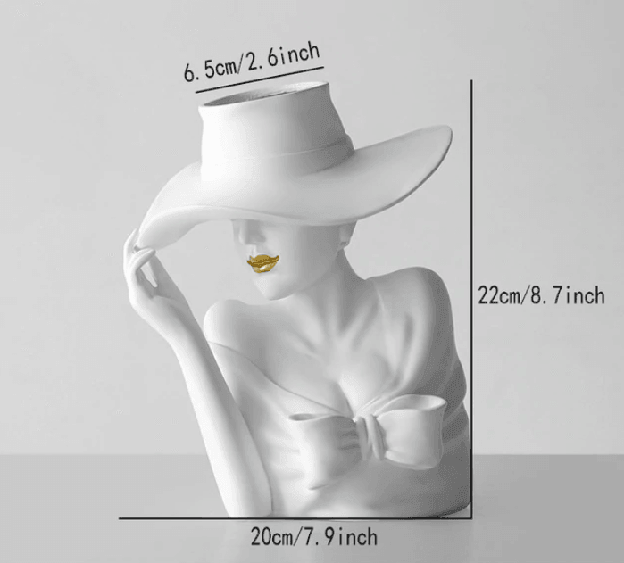 Junips | Resin Portrait Flower Pot