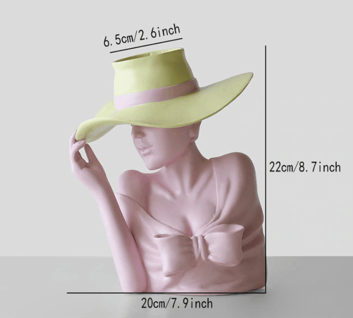 Junips | Resin Portrait Flower Pot
