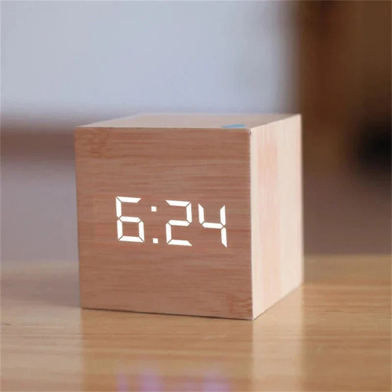 Junips | Retro Style Digital LED Alarm Clock