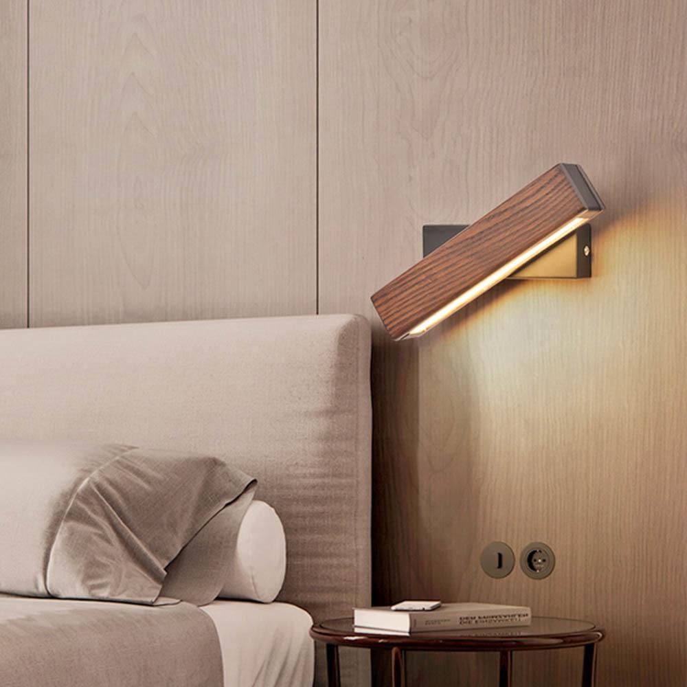 Junips | Rotatable Wood LED Wall Lamp - Jasper