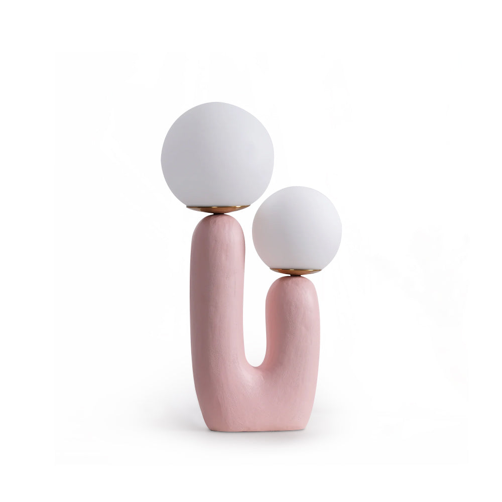Junips | Contemporary Style Table Lamp with Natural Accent