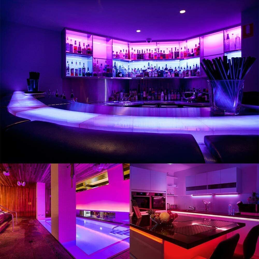 Junips | LED Light Strip, 30 m, 15 m, Music Synchronization, Bluetooth, 5050, RGB Ambient Light with Remote Control