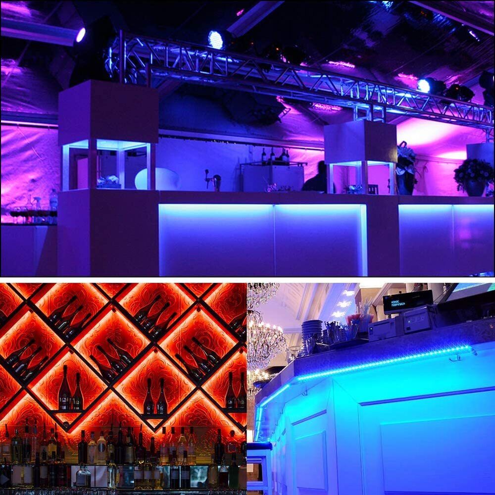 Junips | LED Light Strip, 30 m, 15 m, Music Synchronization, Bluetooth, 5050, RGB Ambient Light with Remote Control