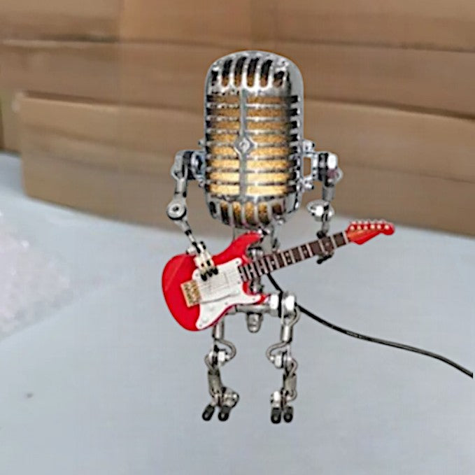 Junips | Table Lamp Robot Metal Industrial Design