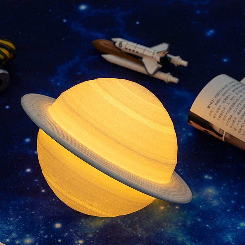 Junips | Lamp - SaturnGlow - Planetary Design - Adjustable Lighting
