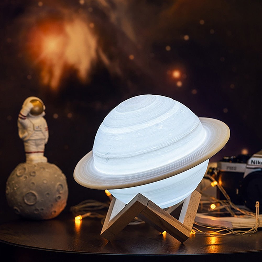 Junips | Lamp - SaturnGlow - Planetary Design - Adjustable Lighting