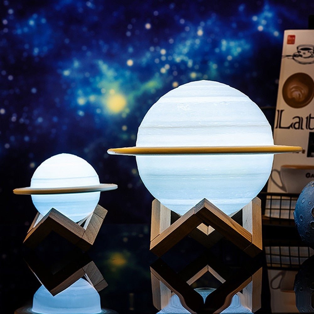Junips | Lamp - SaturnGlow - Planetary Design - Adjustable Lighting
