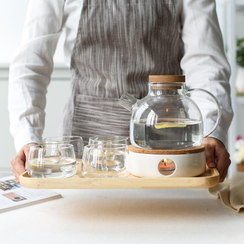 Junips | Scandinavian Glass Teapot Set
