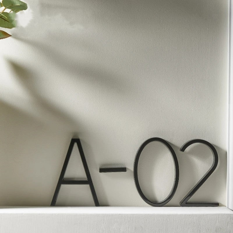 Junips | Hannah Black House Numbers