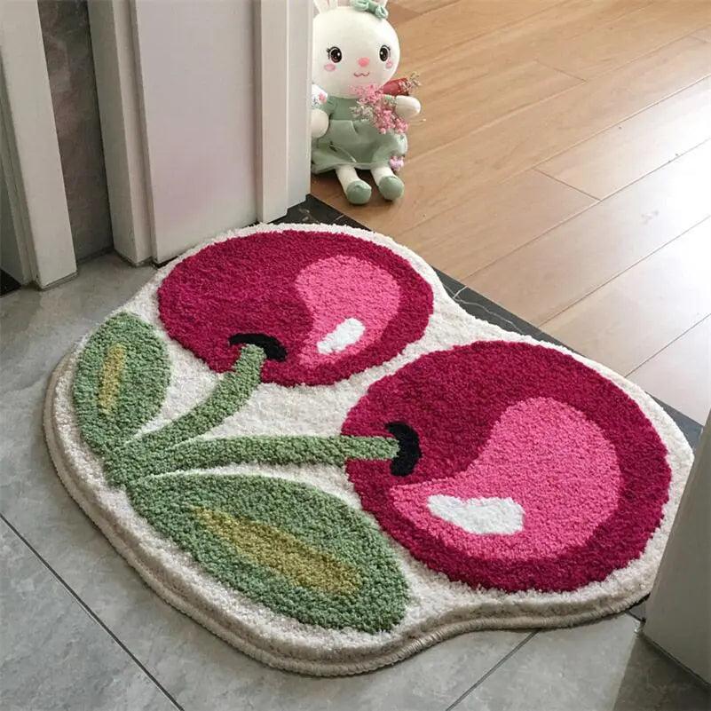 Junips | Junips Cherry tufted bath mat