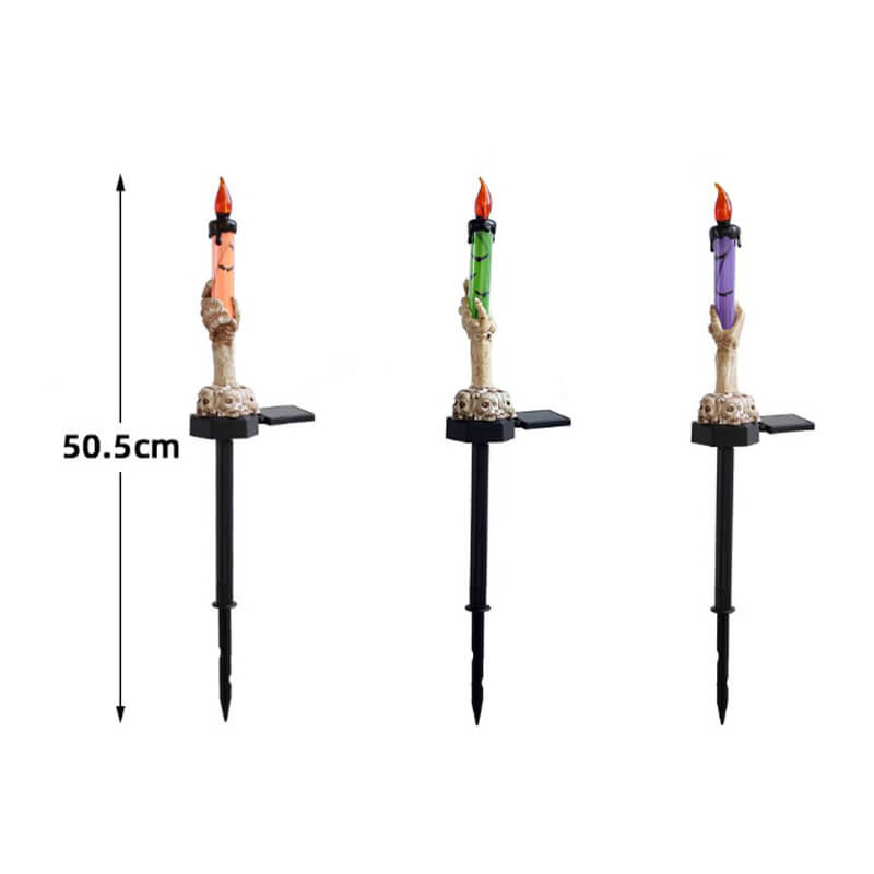 Junips | Best Gift*Solar Light Halloween Ghost Hand Candle Outdoor Floor Lamp