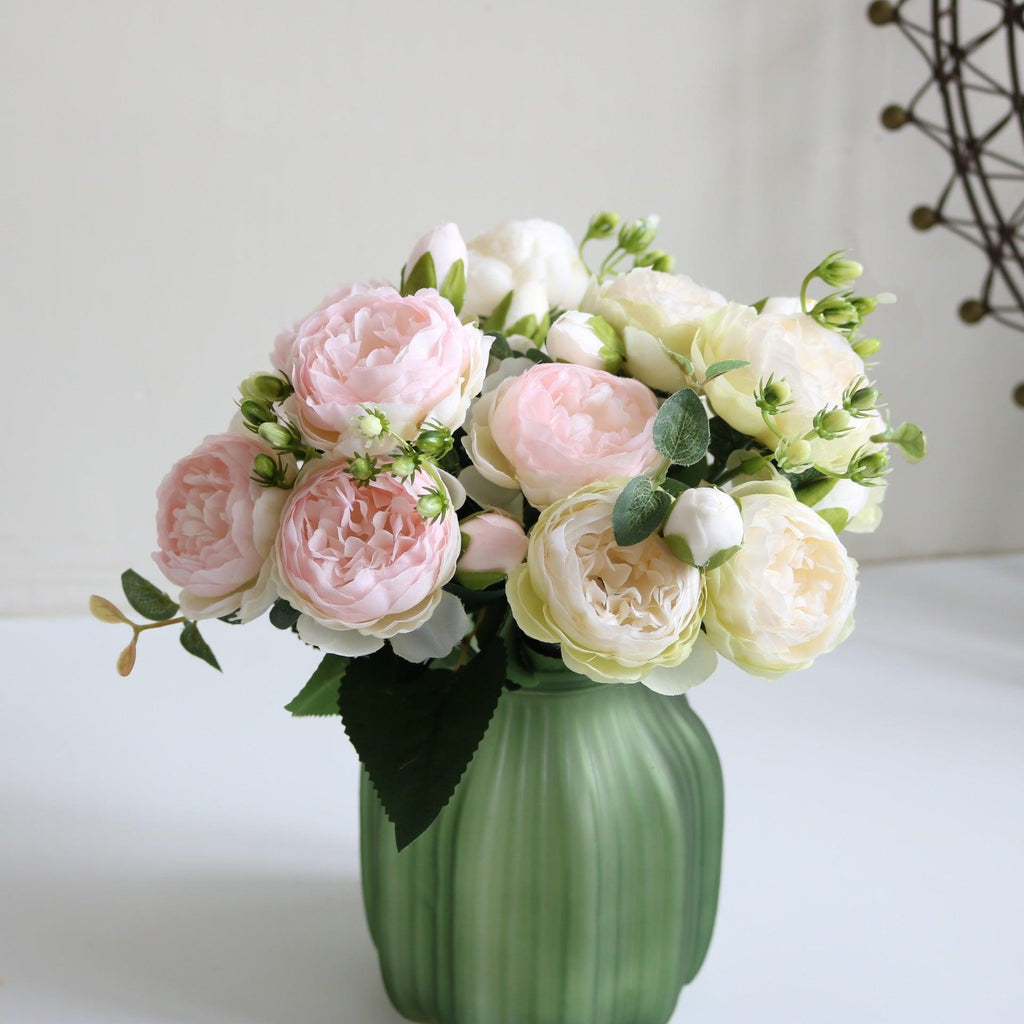 Junips | Elegant Peony Dreams - Premium Artificial Flower Bouquet