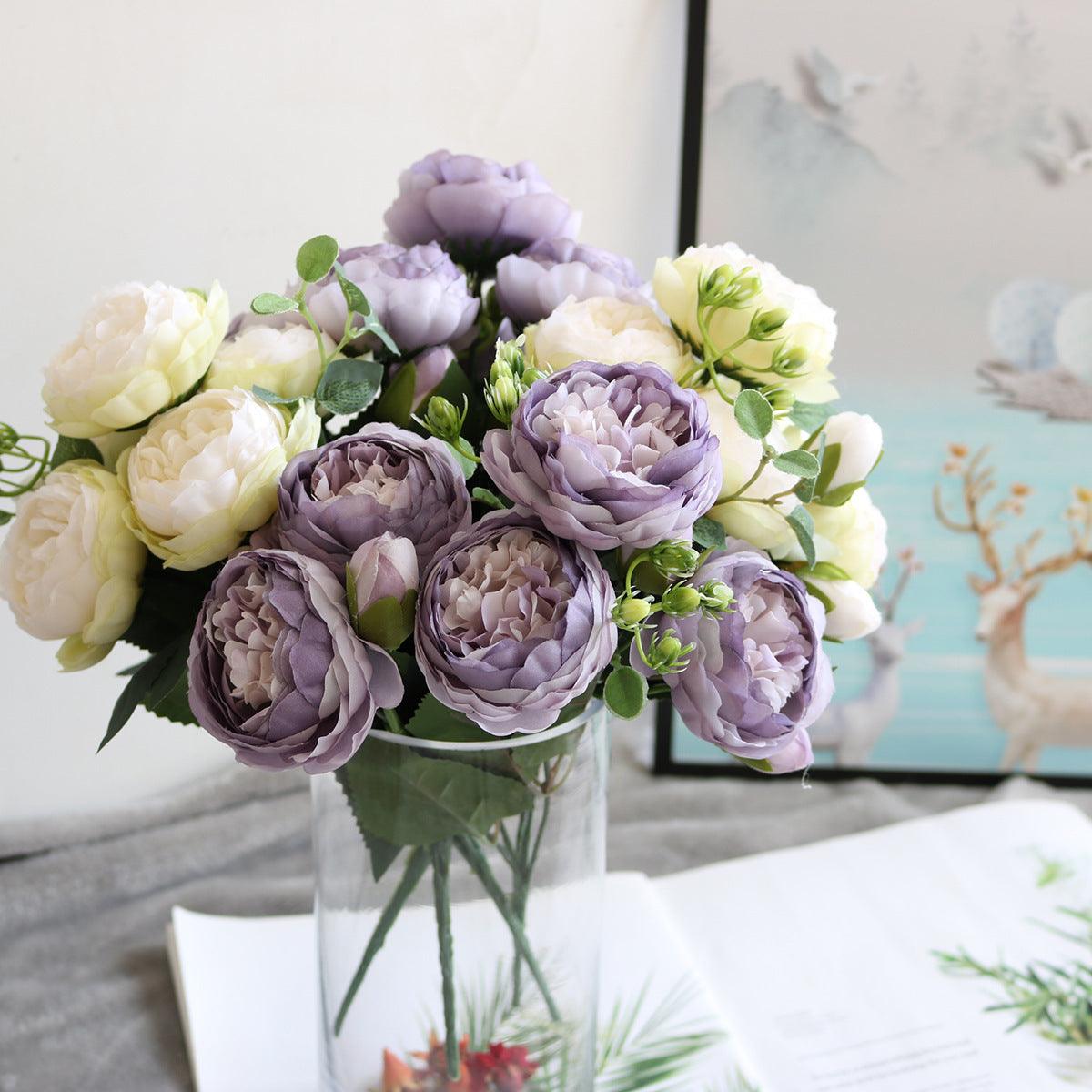 Junips | Elegant Peony Dreams - Premium Artificial Flower Bouquet