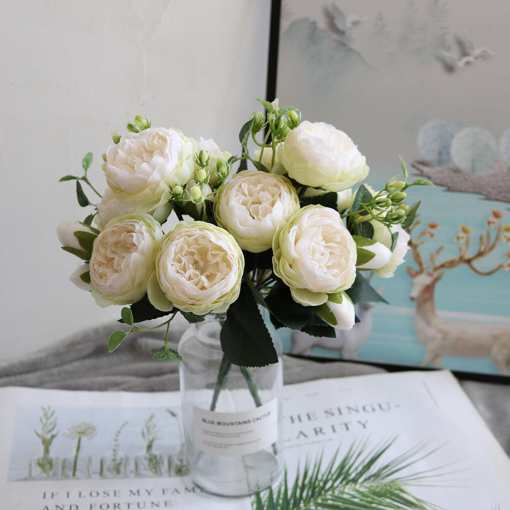 Junips | Elegant Peony Dreams - Premium Artificial Flower Bouquet