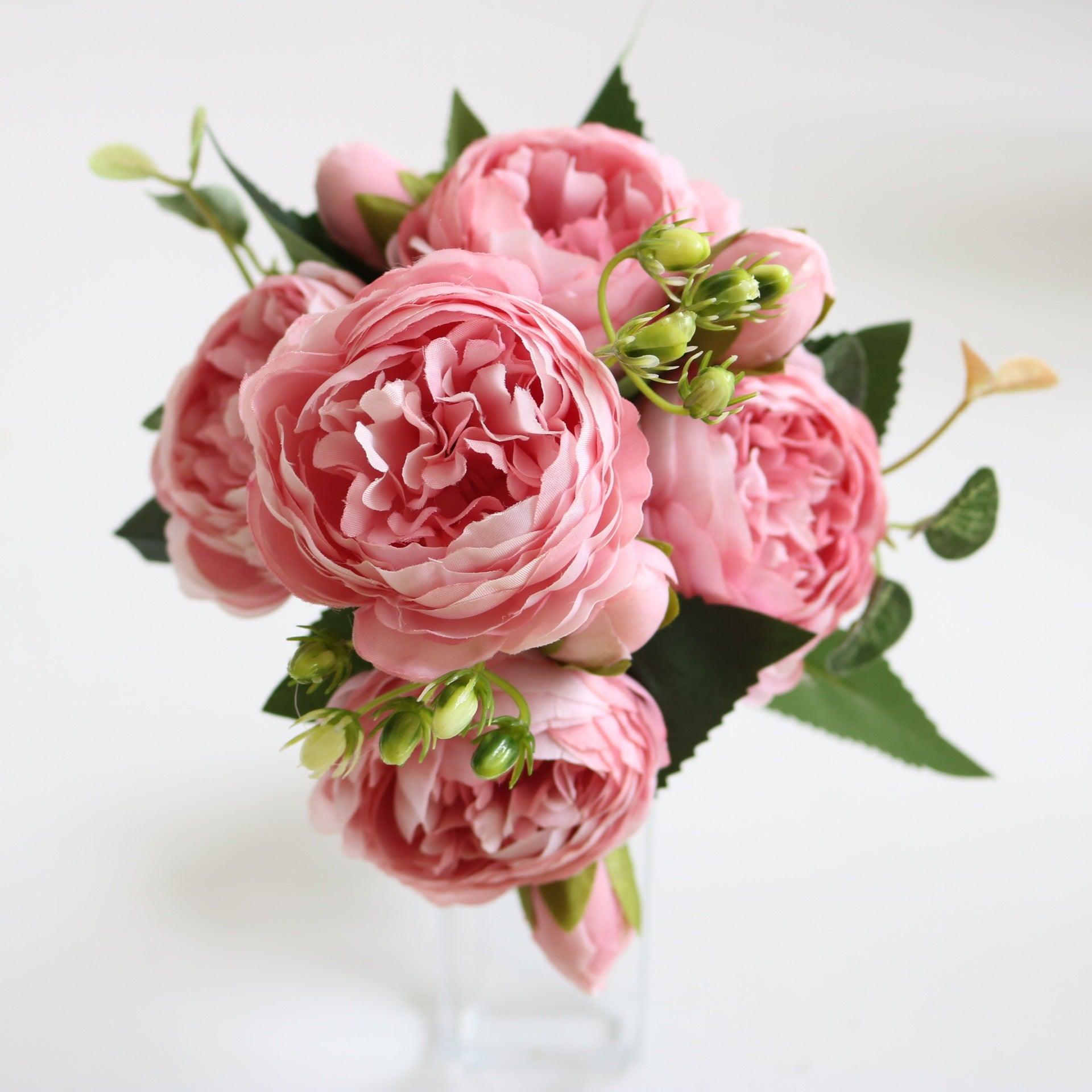 Junips | Elegant Peony Dreams - Premium Artificial Flower Bouquet