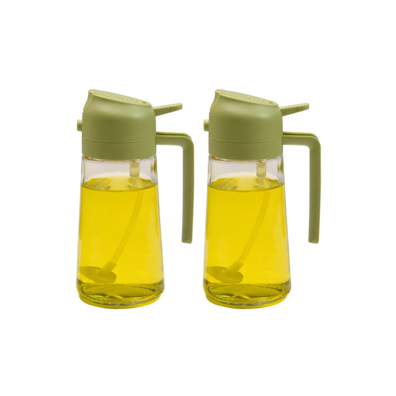 Junips | 2-in-1 Glass Oil Sprayer and Dispenser